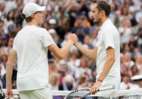 Kết quả tứ kết Wimbledon 2024: Sinner gục ngã trước Medvedev