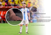 Messi dính chấn thương dây chằng, Inter Miami thông báo thời gian vắng mặt