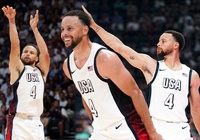 Stephen Curry dội mưa 3 điểm, tuyển Mỹ thị uy sức mạnh trước Jokic và Serbia tiền Olympic 2024
