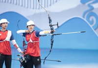 Cung thủ Ánh Nguyệt xếp hạng 37 vòng phân hạng môn bắn cung Olympic 2024