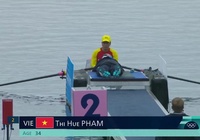 Xác định đối thủ ở vòng tranh vé vớt, Phạm Thị Huệ sáng cửa vào tứ kết rowing Olympic 2024