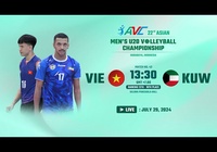 Link trực tiếp bóng chuyền U20 nam vô địch châu Á 29/7: Việt Nam vs Kuwait