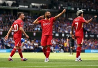 Salah trở thành vua ghi bàn vòng mở màn Ngoại hạng Anh với Liverpool