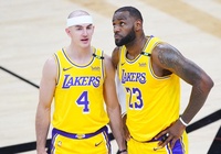 Có sự nghiệp tại NBA, “Mamba hói” Alex Caruso gửi lời cảm ơn đặc biệt đến LeBron James