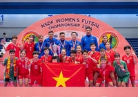 Futsal nữ Việt Nam vô địch ngay trên đất Thái Lan