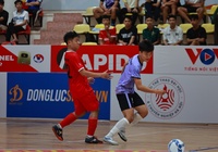 Xác định 8 đội bóng vào tứ kết giải Futsal HDBank sinh viên khu vực Hà Nội 2024