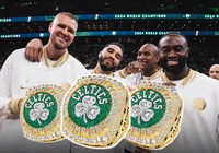 Cận cảnh và chi tiết chiếc nhẫn vô địch NBA 2024 với hàng trăm viên kim cương của Boston Celtics