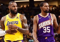 Nhận định bóng rổ NBA - Los Angeles Lakers vs Phoenix Suns ngày 26/10: LeBron, Davis đụng độ Durant, Booker