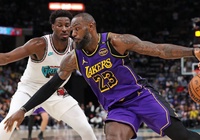 LeBron James ghi 39 điểm vẫn bất lực, Lakers kết thúc "cơn ác mộng sân khách" với 4 trận thua