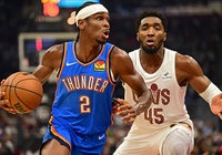 Cleveland Cavaliers thắng nghẹt thở OKC Thunder: Mãn nhãn đại chiến hai đội đầu bảng NBA