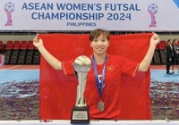 “Lão tướng” 37 tuổi Thùy Trang gánh vác trọng trách futsal nữ Việt Nam chinh phục World Cup