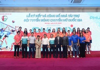 Phú Mỹ - đơn vị đồng hành cùng đội tuyển bóng chuyền nữ Việt Nam