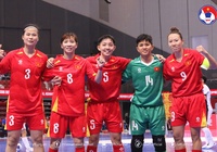 Mới thắng trận đầu, futsal nữ Việt Nam rộng cửa vào tứ kết châu Á