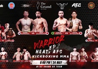 Học trò Duy Nhất và "Zombie Hàn Quốc" chạm trán tại Heat x AFC Warriors MMA