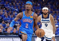 Mừng danh hiệu MVP, Shai Gilgeous-Alexander đưa OKC lên dẫn 2-0 ở chung kết miền Tây NBA Playoffs 2025