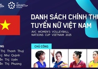 Đội tuyển bóng chuyền nữ Việt Nam chốt danh sách hoàn hảo tham dự AVC Nations Cup 2025