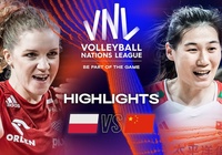 Link trực tiếp giải bóng chuyền VNL 2025 hôm nay: Trung Quốc vs Ba Lan