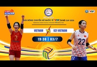 Link trực tiếp tứ kết bóng chuyền VTV Cup hôm nay 3/7: Việt Nam vs U21 Việt Nam