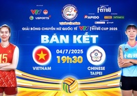 Link trực tiếp Bán kết bóng chuyền VTV Cup hôm nay 4/7: Việt Nam vs Đài Bắc Trung Hoa