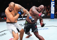 Quái vật KO UFC Derrick Lewis hạ tài năng bất bại chỉ sau 35 giây