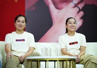 Chị em Trương Twins “lột xác và quậy hết nấc” trong buổi gặp mặt CĐV tại TP.Hồ Chí Minh