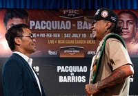 Lịch thi đấu sự kiện Manny Pacquiao vs Mario Barrios