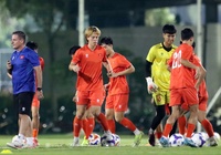 U23 Việt Nam rèn khả năng dứt điểm để đấu U23 Philippines
