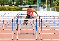 Cựu quân nhân Singapore phá kỷ lục quốc gia chạy 110m rào trước SEA Games 31