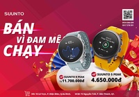 Suunto 5 Peak & Suunto 9 Peak - thiết kế hoàn hảo cho các tín đồ yêu vận động