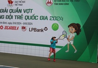 Khởi tranh Giải tennis Vô địch Đồng đội trẻ Quốc gia 2024