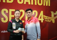 Vô địch Cúp quốc gia, Nguyễn Hoàng Yến Nhi nhận thưởng nóng từ Hệ thống Billiards Phúc Thịnh