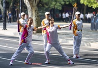 Lễ rước đuốc của Asian Games bắt đầu vào ngày 8 tháng 9 gần Tây Hồ