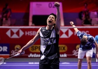 Chou Tien Chen hạ Christo Popov trong trận đấu đầy cảm xúc ở giải cầu lông Indonesia Open 2025