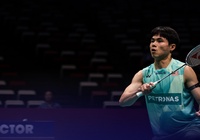 Justin Hoh "phục kích" nhà vô địch Lin Chun-Yi ở giải cầu lông Taipei Open