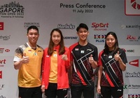 Lịch thi đấu giải cầu lông Singapore Open 2022 mới nhất