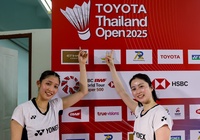 Hirokami và Hobara với hành trình hiếm thấy ở giải cầu lông Thailand Open 2025