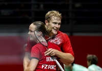 Mads Vestergaard tiếp tục bay bổng ở giải cầu lông Malaysia Masters 2025