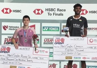Ayush Shetty vô địch giải cầu lông US Open 2025 với chiến thắng vang dội trước Brian Yang