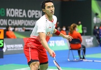Kết quả cầu lông mới nhất 6/4: Dàn sao An Seyoung, Jonatan Christie thắng ở Hàn Quốc