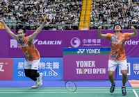 Đôi nam nữ Thái Lan gây sốc cho chủ nhà giải cầu lông Taipei Open 2024