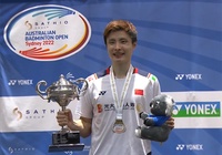 Kết quả cầu lông mới nhất 20/11: Shi Yuqi vô địch Australian Open 2022