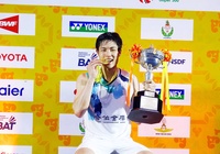 Chou Tien Chen hạnh phúc với ngôi vô địch cầu lông Thailand Masters sau khi bị ung thư!
