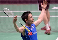 Cầu lông Kumamoto Masters Japan 2023: Cựu số 1 thế giới Kento Momota loại cựu VĐTG Loh Kean Yew