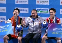 Cầu lông Korea Masters 2023: Cựu số 1 thế giới Kento Momota vô địch trong niềm vui chung