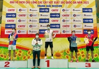 Kết quả cầu lông các cây vợt xuất sắc Quốc gia 25/12: Lê Đức Phát, Phương Thúy vô địch đơn