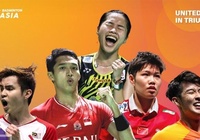 Trực tiếp giải cầu lông vô địch châu Á 2022 hôm nay