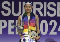 Idol của Nguyễn Thùy Linh hạ ĐKVĐ cầu lông Olympic để vô địch đơn nữ India Open 2024