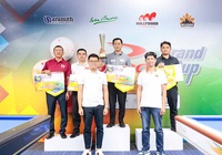 Tay cơ “lạ” giành chức vô địch 100 triệu đồng Tour 1 giải Billiards Longoni Grand Cup 2023