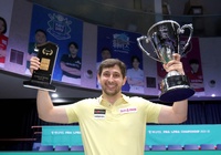 David Martinez ăn mừng vô địch giải billiards PBA lần thứ 8 tại Tây Ban Nha