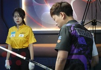 Dương Quốc Hoàng cùng những người bạn tiến vào giai đoạn nước rút của Giải billiards Universal Sniper 9 Ball 2025